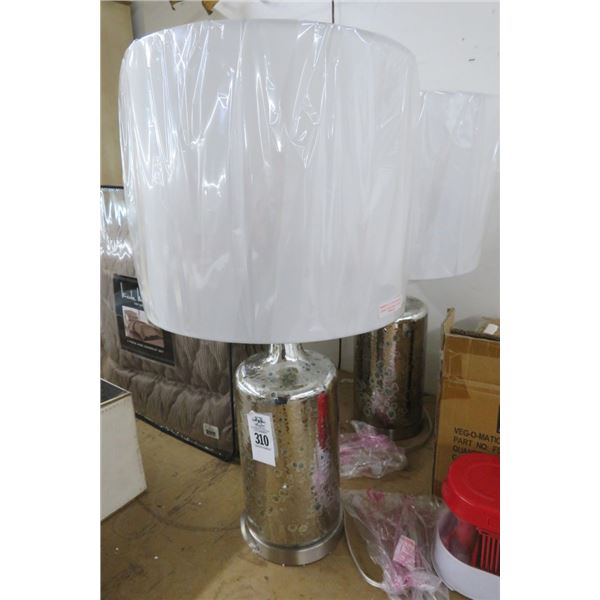 2-Designer Table Lamps - 2 X $