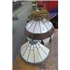 Image 1 : Leaded Glass Light Fixture (2)
