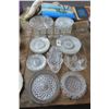 Image 1 : Pressed Glass Dishes & Stems