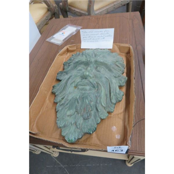 Ceramic Sasquatch Face