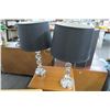 Image 1 : Lucite Lamps (Pair)