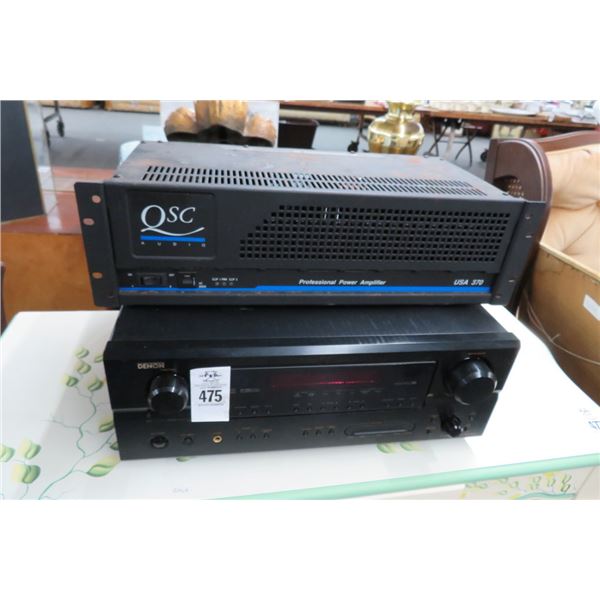 Denon MC Shivar QSC USA 370 Amp