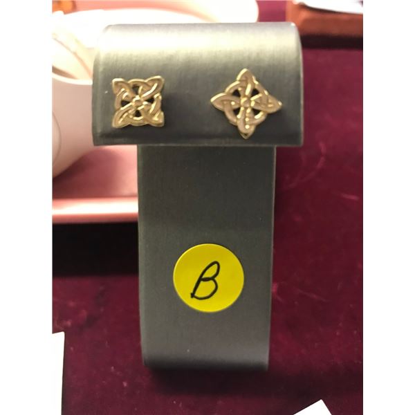 14KT Yellow Gold Earrings
