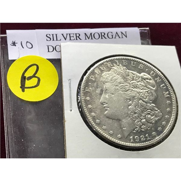 1921-S Silver Morgan Dollar