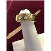 Image 2 : 10K Gold/Diamond Chip Band 4.3g