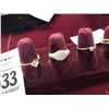 Image 2 : 6-Fashion Rings - 6 X $