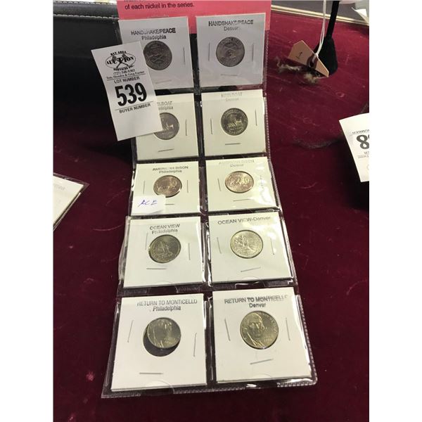 Westward Journey Nickel Collection (10)