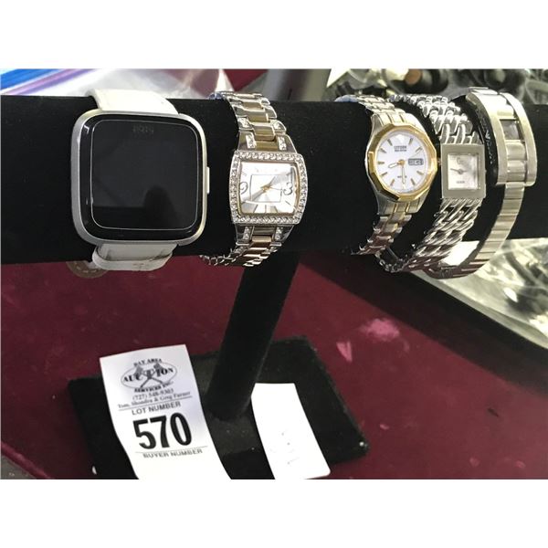 5-Ladies Fashion/Fit Bit Watch - 5 X $