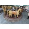 Image 2 : Carousel Base Round Coffee Table