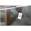 Image 2 : Teak? Base Round Glasstop Table Mid Century Modern