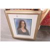 Image 1 : Framed Art "Second Mona Lisa" Signed Rocsi - 18" x 24"