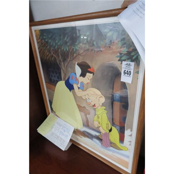 Disney Snowwhite Framed Art - 24" x 28"