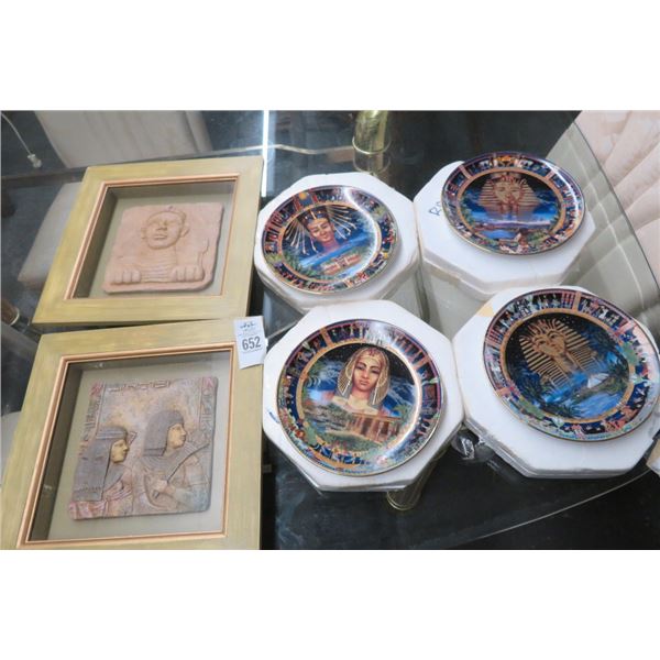 Egyptian Collector Plates & Wall Art