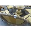 Image 2 : Ornate Table Base w/6 Padded Armchairs (No Glass)