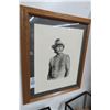 Image 1 : Charles Bronson Portrait Artist Signed Limited Edition Print - 19" x 22"