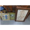 Image 1 : Cottage Print, Possibly Michelle Pextan McAuliffe Children Watercolor &