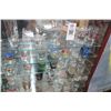 Image 2 : Mahogany Small Display Cabinet w/Glass Shelf