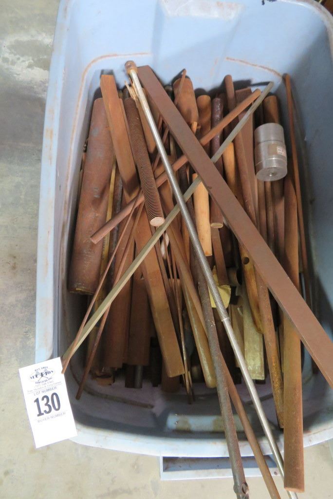 Assorted Scrap Metal Rods