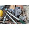Image 2 : Plastic Rolling Shop Cart w/Contents