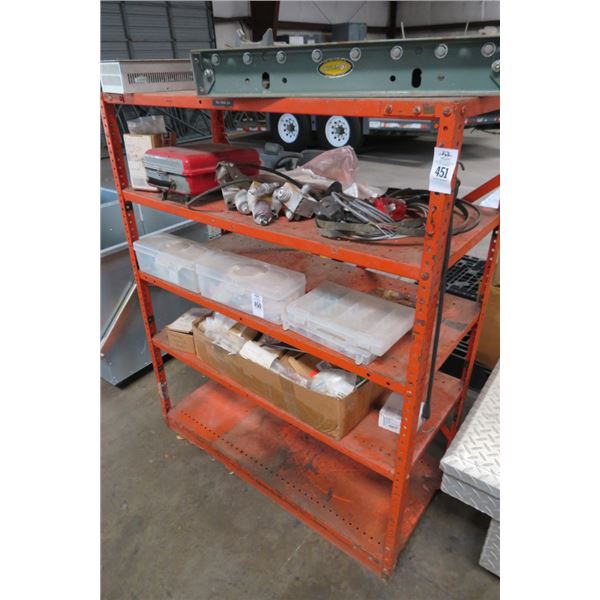 Orange Storage Rack