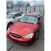 Image 1 : *TOW* 2000 FORD TAURUS, 4 DR SEDAN, RED, VIN# 1FAFP53U9YG130207