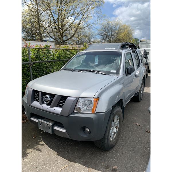 *TOW* 2005 NISSAN XTERRA, 4 DR STATION WAGON, SILVER, VIN# 5N1AN08W85C643843
