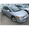 Image 2 : *TOW* 2006 HONDA CIVIC, 4 DR SEDAN, SILVER, VIN# 2HGFA16566H037530