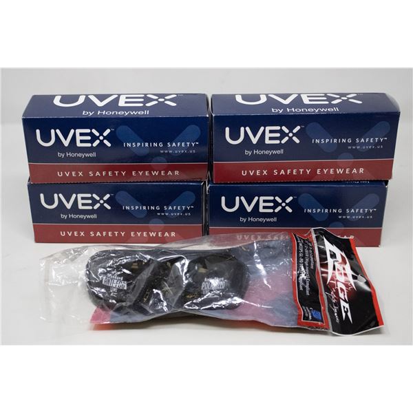 FLAT OF UVEX EYE PROTECTION