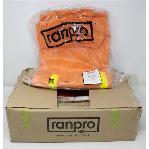 CASE WITH 5 RANPRO FLAME-GARD REFLECTIVE JACKETS