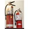 Image 1 : LOT OF 2 CHARGED FIRE EXTINGUISHERS