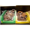 Image 1 : 2 PARTBINS WITH ASSORTED HARDWARE