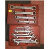 Image 1 : 2 SETS OF SNAP-ON RATCHET & OPEN ENDED WRENCHES