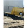 Image 1 : APPROX 12FT YELLOW TRAILER (WORKSHOP BUILT)