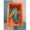 Image 1 : PARTS BIN OF ASSORTED SIZE SCREWDRIVERS