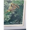 Image 2 : Framed Oil Painting on Canvas by Marjory Kennedy "Mountain Trail"