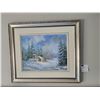 Image 1 : Framed Oil Painting on Canvas Signed by Artist