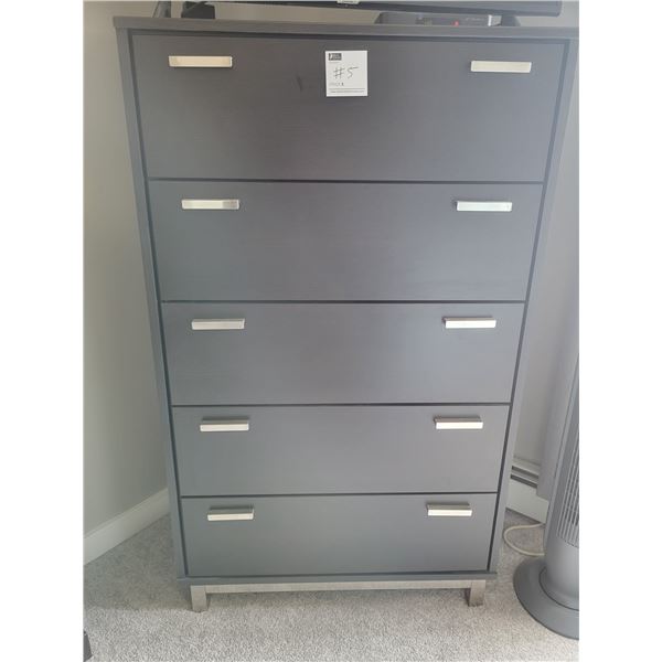 Five Drawer Highboy with Nightstand