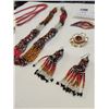 Image 2 : High End Fashion Jewellery - 2 Necklaces, 2 Brooches and 1 Pair of Earrings