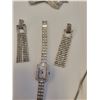 Image 2 : High End Fashion Jewelry - 2 Necklaces, Anne Klein Watch, a Brooch and a Pair of Earrings