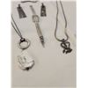 Image 3 : High End Fashion Jewelry - 2 Necklaces, Anne Klein Watch, a Brooch and a Pair of Earrings