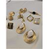 Image 2 : High End Fashion Jewelry - 4 Pairs of Earrings & 4 Brooches