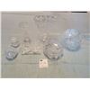 Image 1 : Crystal Vases, Cream and Sugar set & Bowl