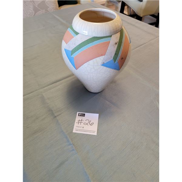 Ragu Pottery Vase Circa 1980