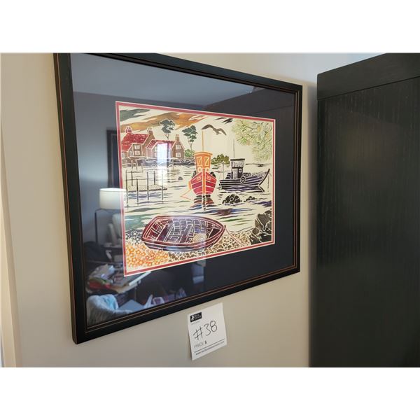 Framed Print, Artist Unknown