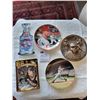 Image 1 : Sports Memorabilia Collectors Edition Plates, Joe DiMaggio, Babe Ruth, Mario Lemeiux, Mark Mcguire