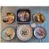 Image 1 : 6 Limited Edition Collectors Plates, 1 by Norman Rockwell