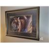 Image 1 : "The Hidden King" Large Framed Limited Print 27/250 by Kim Thompson