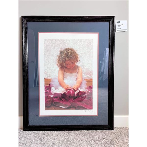 Framed Print Signed By Artist