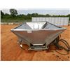 Image 1 : 12' STAINLESS STEEL HYD SPREADER HOPPER (C3)