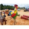 Image 1 : 6' METAL ROOSTER (C6)
